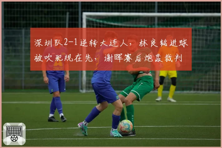 深圳队2-1逆转大连人,林良铭进球被吹犯规在先,谢晖赛后炮轰裁判尺度不一
